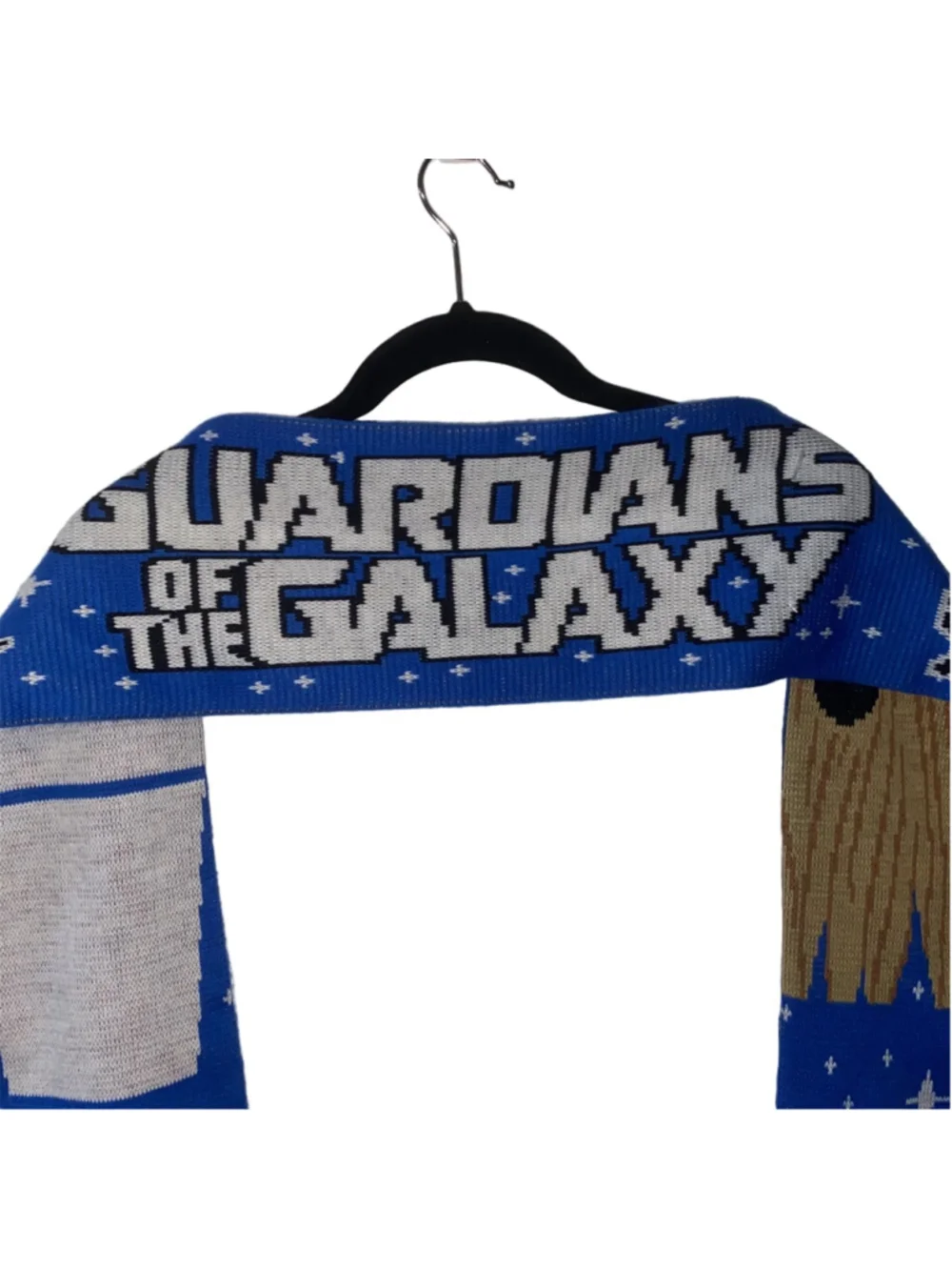 Women's Marvel Guardians of the Galaxy Knit Scarf Blue One Size